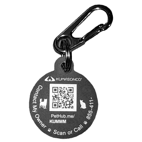 QR and Home Alone Tag with FREE Travel Bowl