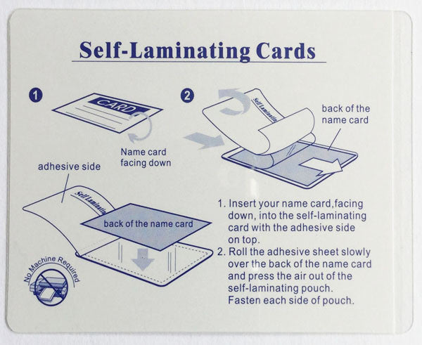 Pet Emergency Card & Laminating Pouch Cat (Qty 2)